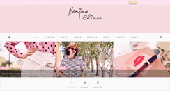 Desktop Screenshot of bonjourchiara.com